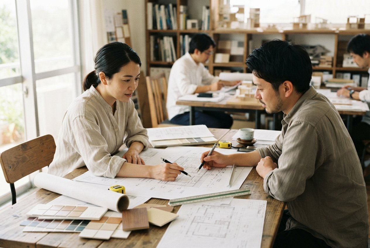 実施設計と仕様決めの段階のイメージ